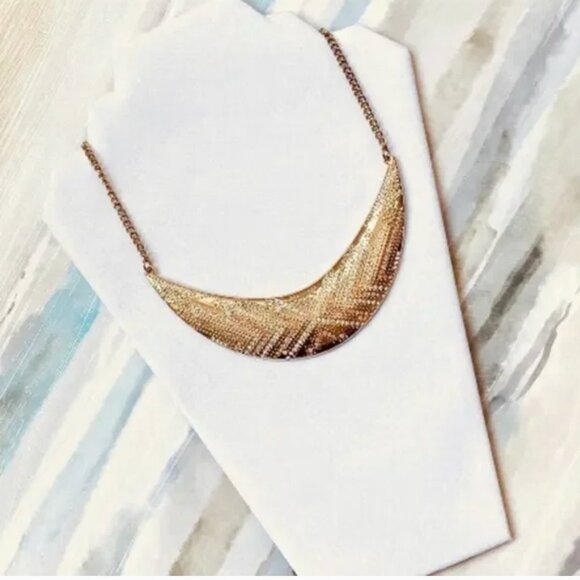 BANANA REPUBLIC Gold and Silver Metal Necklace - Picture 6 of 6